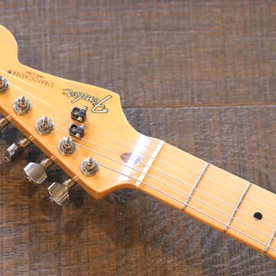1984-1987 Fender Stratocaster Double-Cut Electric Guitar Black + OHSC image 12