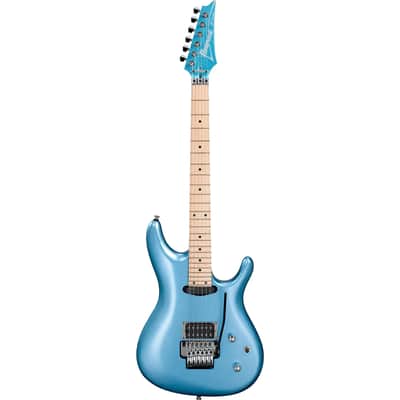 Ibanez JS140M-SBL Joe Satriani Signature 6-String Solid Body Electric Guitar with Maple Fretboard, Right-Handed, Soda Blue image 2
