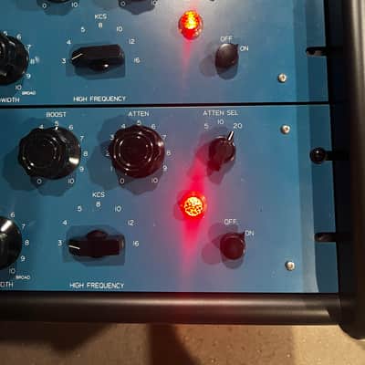 (PAIR) AudioScape Engineering Co. EQP-A Program Equalizer 2019 - 2021 - Blue image 5