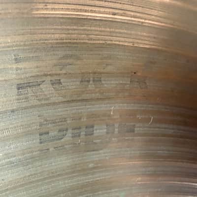 Zildjian 21" A. Zildjian Hollow Logo Rock Ride Cymbal 1978 - 1982 Traditional image 5