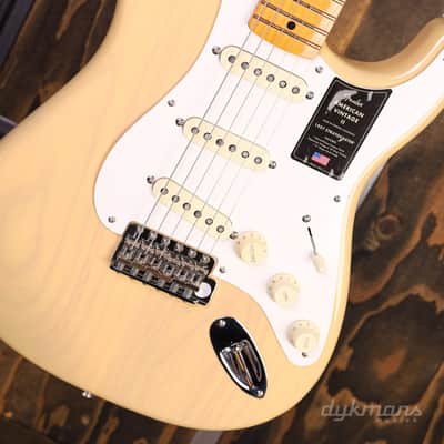 Fender American Vintage II '57 Stratocaster Vintage Blonde image 2