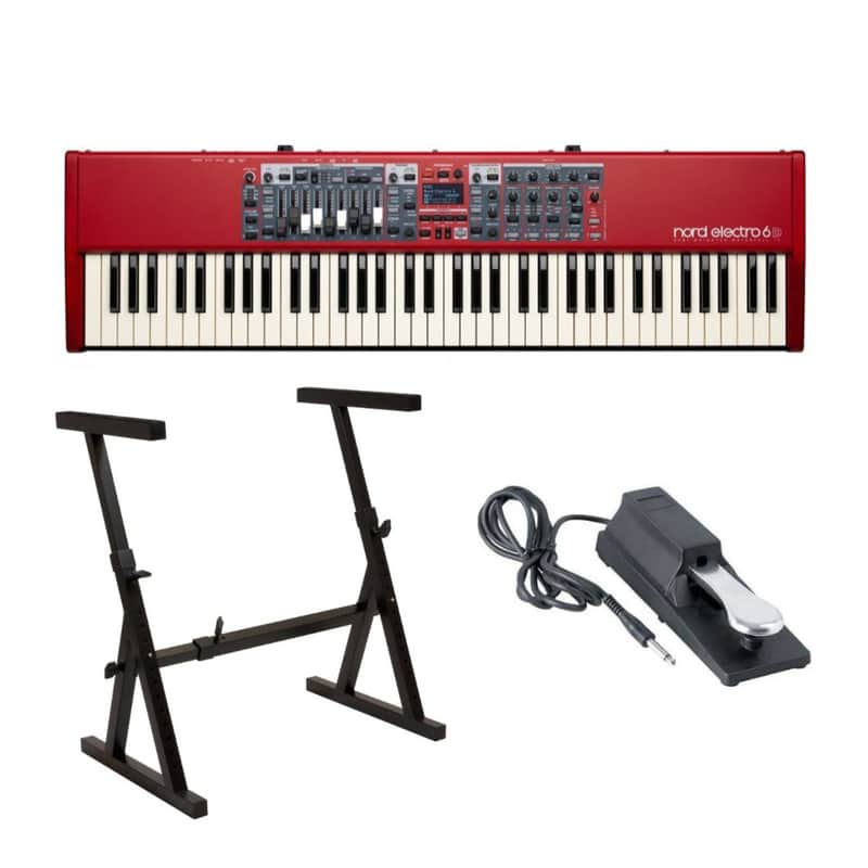 Nord Electro 6D 73-Key Semi-Weighted Keyboard with Stand and Sustain Pedal image 1