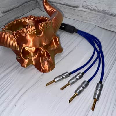 6.3 to banana meze adapter Headphone cable Meze and Furutech image 3
