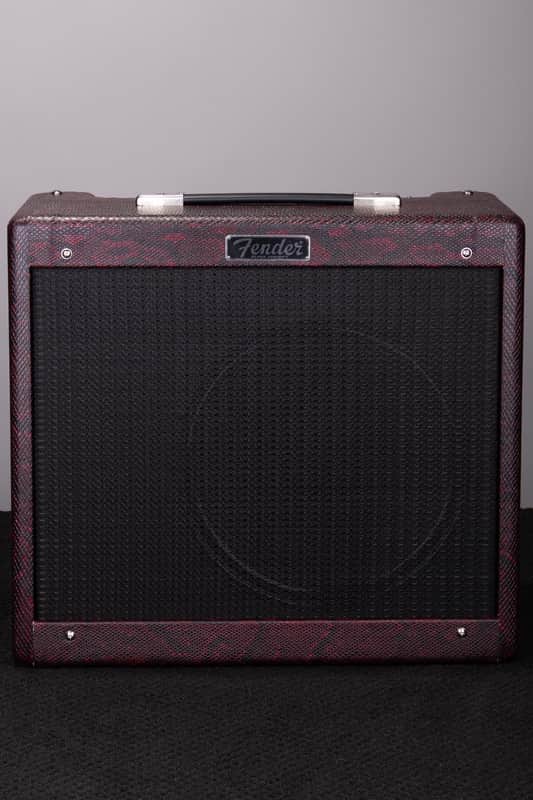 Fender FSR Blues Junior IV Tube Combo Amp - Red Snakeskin, 15W with Footswitch image 1