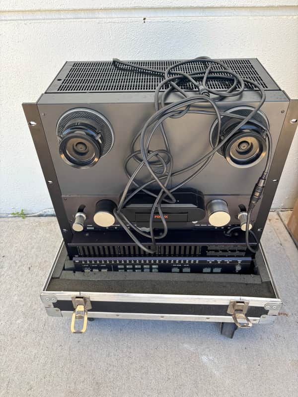 Fostex G24S 1” 24 Track Reel to Reel Japan w Roadcase