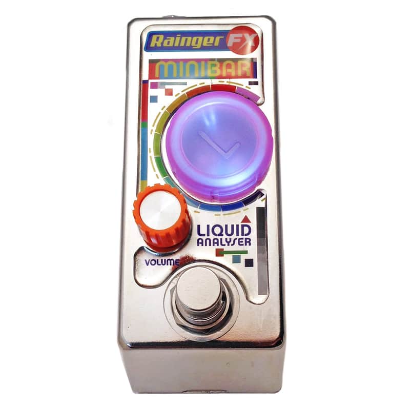 Rainger FX Minibar Liquid Analyser Overdrive Pedal image 1