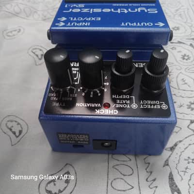 Boss SY-1 Synthesizer 2019 - Present - Blue image 4