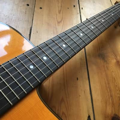 Aria MM-20 Maccaferri Gypsy Jazz Manouche Acoustic Guitar Oval Soundhole 2010s Natural image 4
