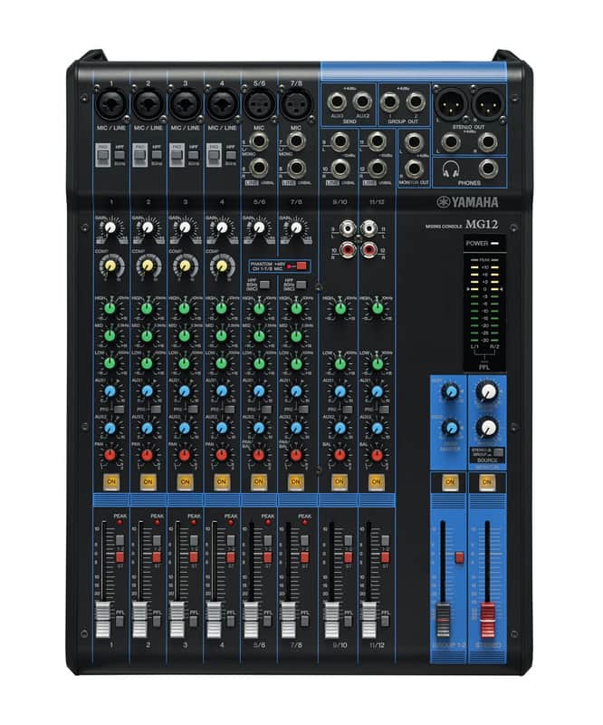 Yamaha MG12 Analog Mixer image 1