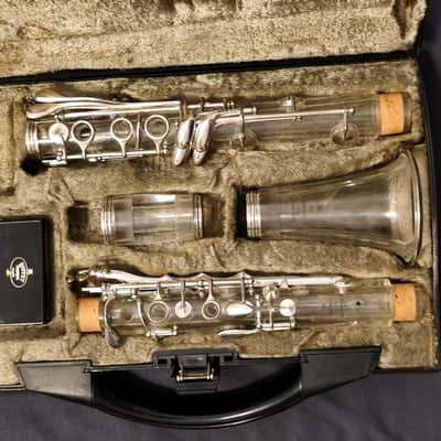 Clarinet Kohlert Graslitz Plastic Clear Rare Overhauled Ready to Play image 2