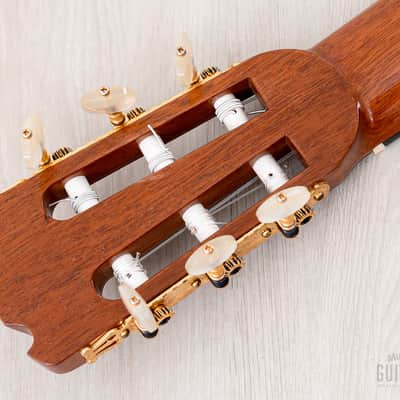 1979 Yasuyuki Abe Model No. 004 Vintage Classical Guitar, Spruce + Rosewood w/ Case image 5