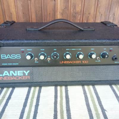 Laney Linebacker 100 BASS ca. 1993 - schwarz - black image 3