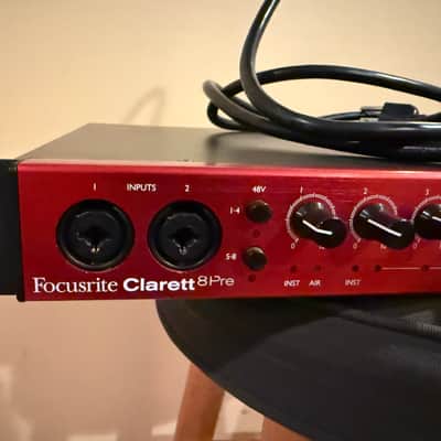 Focusrite Clarett 8Pre Thunderbolt Audio Interface image 3