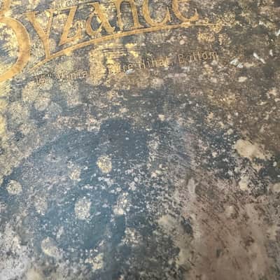 Meinl 15" Byzance Vintage Pure Hi-Hat (Pair) 2010 - Present - Un-Lathed image 4