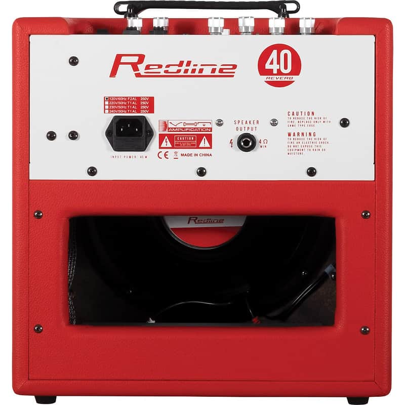 VHT AV-RL-40R Redline 40 Reverb 2-Channel 40-Watt 1x10" Guitar Combo image 2