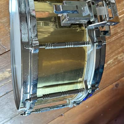 14” × 6.5” Pearl Free Floating Brass Snare image 9