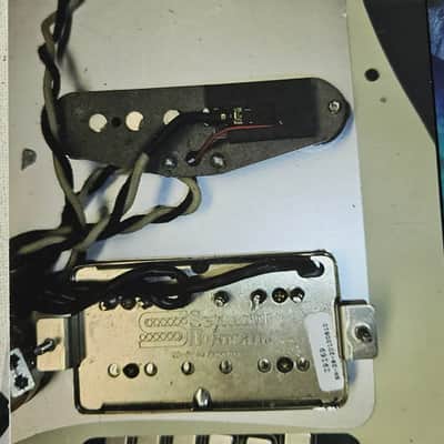 Fender licensed  all parts Custom  build guitar,  maple top, duncan pup image 13