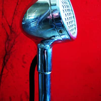 Vintage RARE 1930's Western Electric D 173069 crystal microphone w cable and stand Altec RCA image 4
