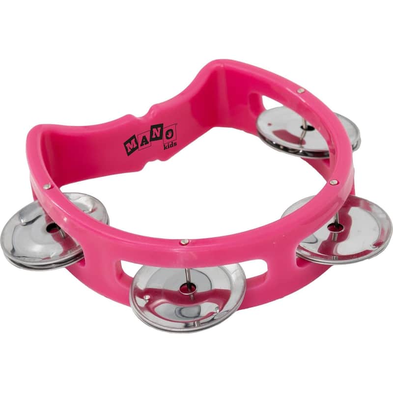 Mano Percussion MK-KT4 Kids Tambourine Pink image 1