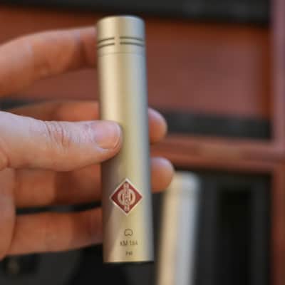 Neumann KM 184 Small Diaphragm Cardioid Condenser Microphone Matched Stereo Pair 1993 - Present - Nickel image 8