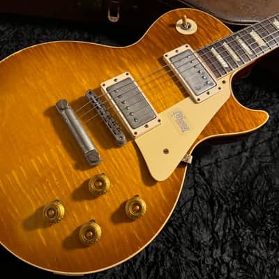 Gibson Custom Shop 60th Anniversary 1959 Les Paul Tom Murphy Aged 2019 - Golden Poppy Burst image 1