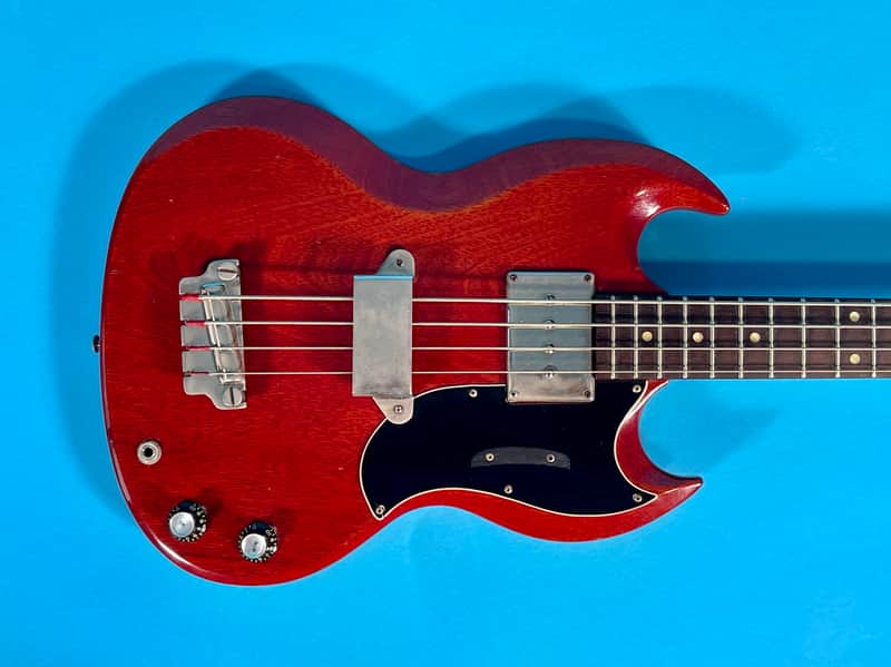 1963 Gibson EB-0 1963 - Cherry Red