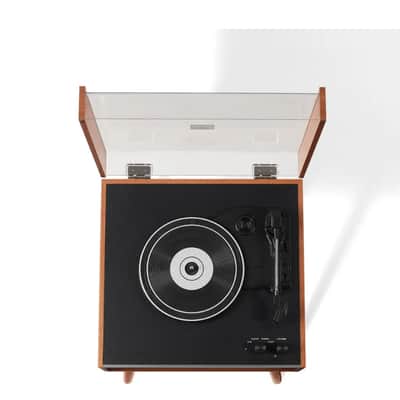 Crosley CR6237A Dean 3-Speed Bluetooth Record Player Natural With Legs-NEW image 18