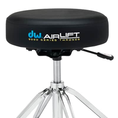 DW DWCP9100AL 9000 Series Heavy Duty Airlift Round Seat Drum Throne image 1