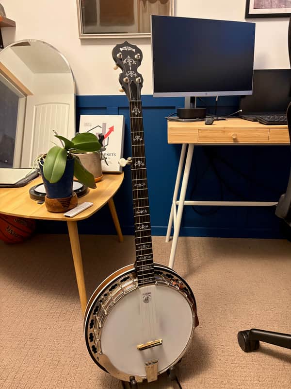 Deering Sierra 5-String Resonator Banjo 2016 - Maple image 1