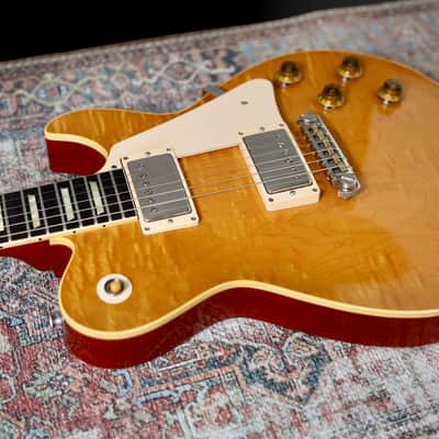 Gustavsson Bluesmaster BM-59 Ltd 2020 - Lemon Drop w/ 1-Piece Top. Clean. image 7