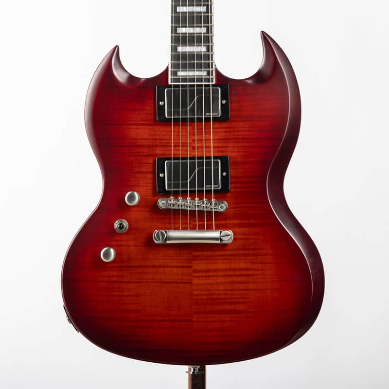 Epiphone SG Prophecy (Left-handed), Aged Bengal Tiger | Demo image 1