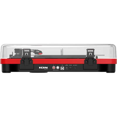 ION LP Wireless Streaming Turntable Regular Candy Apple Red image 6