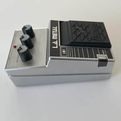 Ibanez LA Metal LM7 1980s - Silver image 2