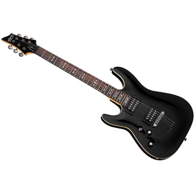Omen 6 Black LH Schecter image 1
