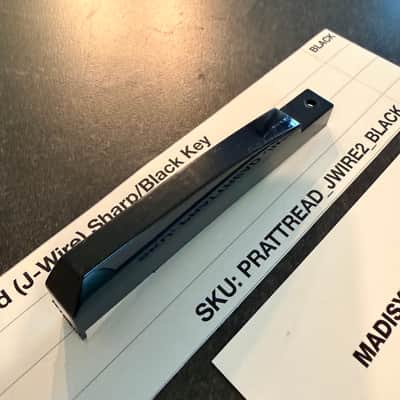 ORIGINAL Pratt Read Replacement SHARP/BLACK Key (J-Wire Keybeds) for ARP 2500/2600, Moog Minimoog, Oberheim OBX/OBXa/OB8, Sequential Prophet-5/10, PPG Wave 2.2, EML 500, and more image 2