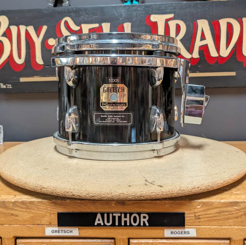 Gretsch Renown 10x8 Tom - Black Gloss for $99.99!