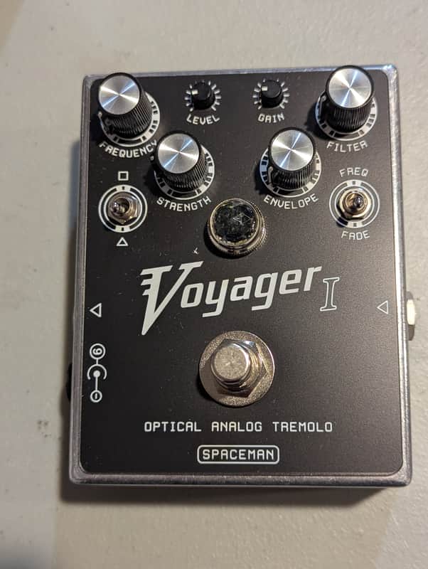 Spaceman Voyager I Optical Analog Tremolo 2010s - Black Edition image 1