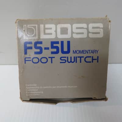 Boss FS-5U Non-latching Footswitch 2007 - Present - Gray image 1