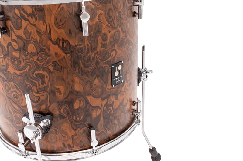 SONOR *Pre-Order* Momentum Birch Series 18x16.75" California Burl Semi Gloss Veneer Floor Tom Drum w/Legs | Worldwide Ship | NEW | Special Order | Authorized Dealer image 1