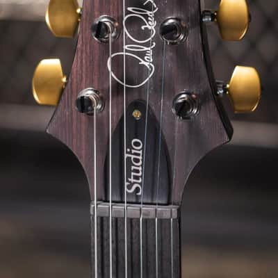 PRS Studio 10-Top Electric Guitar - Charcoal Burst with Hardshell Case image 5