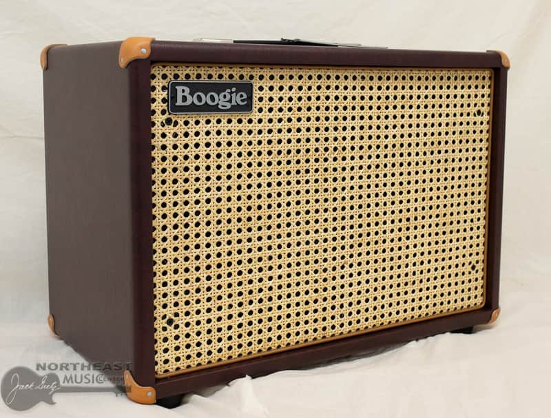 Mesa/Boogie 1x12 Widebody Closed Back Speaker Cabinet - Wine Taurus, Wicker Grille image 1