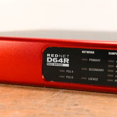 Focusrite RedNet D64R 64-Channel Dante to MADI Interface CG01PR9 image 5