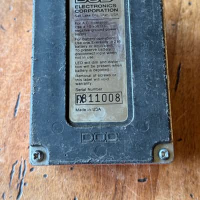 DOD Compressor Sustainer FX80B 1985 - 1996 - Red image 4