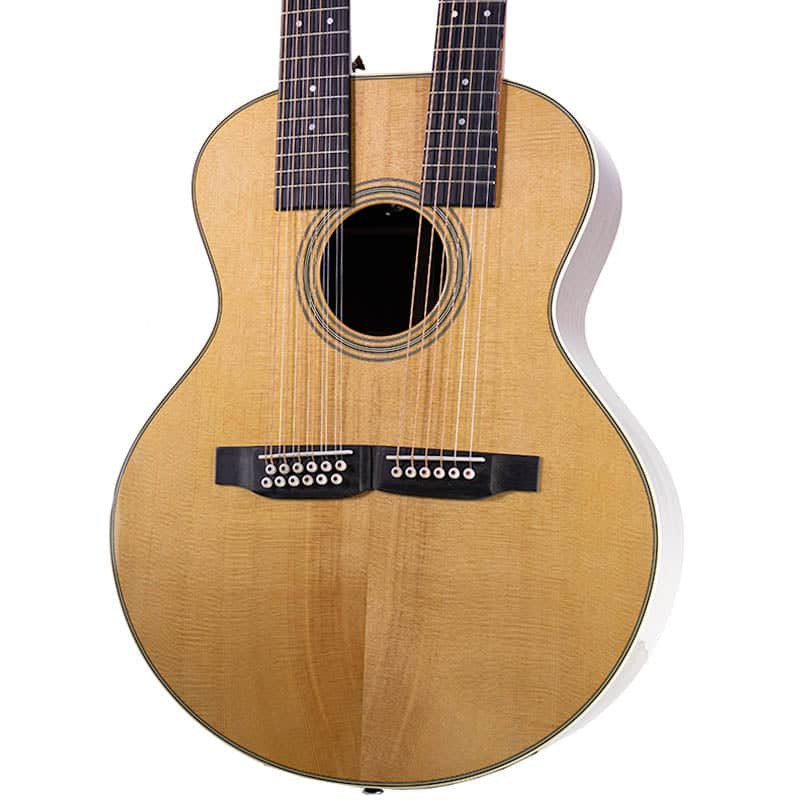 2026 Martin Grand J-28E DN Double Neck Natural image 1