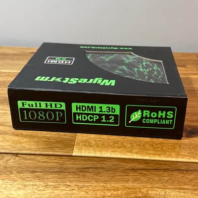 Wore storm HDMI cable 5M green RoHS complaint 1.3b HDCP 1.2 image 2