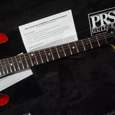PRS Paul Reed Smith CE 24 Maple Top w/Case 1997 Cherry Sunburst image 3