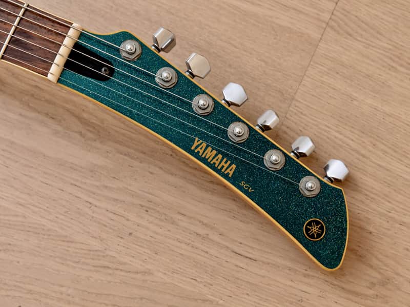 2000 Yamaha SGV-800 Flying Samurai Electric Guitar Sparkle Blue