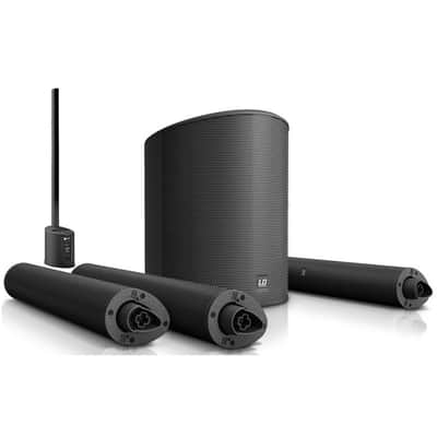 LD Systems MAUI 5 GO 100 Rechargeable Black Linear Array Bluetooth PA Speaker System image 7