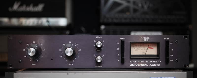Urei Universal Audio 1176LN Rev. F Limiting Amplifier 1970s - Black Panel image 1