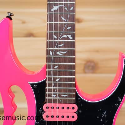 Ibanez JEMJR SP-PK Steve Vai Signature - Pink image 3
